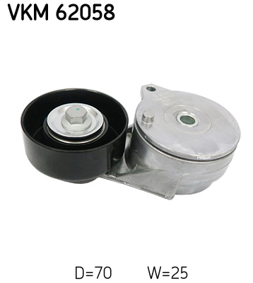 Belt Tensioner, V-ribbed belt - VKM 62058 SKF